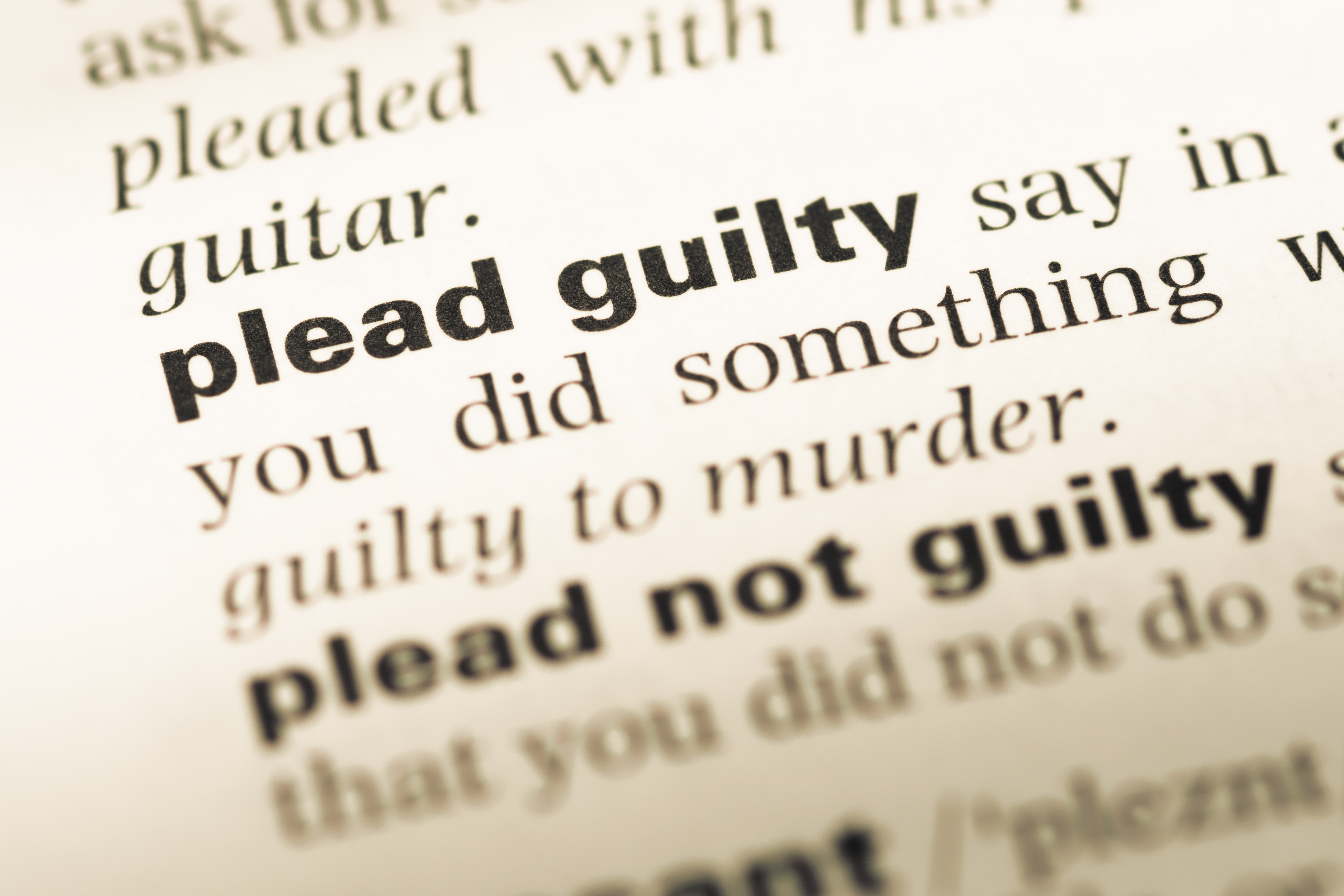 Guilty Pleas: What You Can Expect in Court